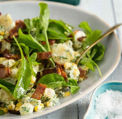 Bacon and corn potato salad | Just Cooking | BBC Lifestyle ...