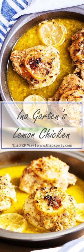 Preheat the oven to 450 degrees. Ina Garten's Lemon Chicken | The PKP Way | Recipe | Food ...