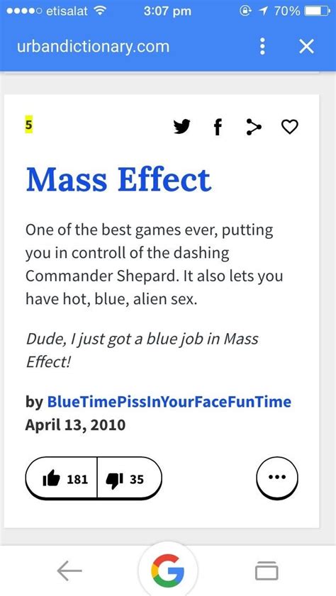 Since then, urban dictionary has been cited in court, in graduation speeches, and by countless media outlets, including cnn and time magazine. Urban Dictionary on Mass Effect : masseffect