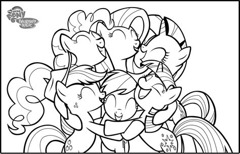 There are lots of nice pictures that you can download, print. My Little Pony Coloring Pages Twilight Sparkle And Friends ...