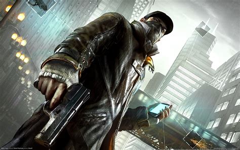 Od najładniejszych od najnowszych naj. Картинки Watch Dogs Пистолеты Мужчины Воители 3D Графика ...