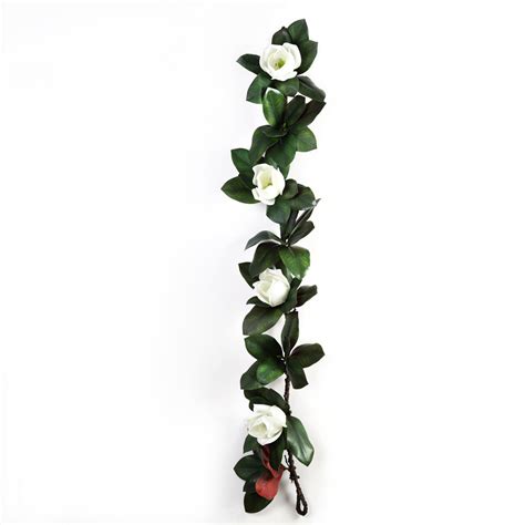 There are a wide range of styles but joanna managed to develop something of an aesthetic vocabulary, encompassing a variety of motifs yet somehow making. LI HUA CAT 3D Reality Magnolia Flower Artificial Vine 4 ...