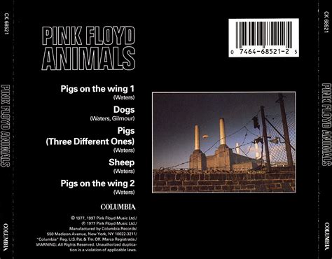 Hey peeps, here's a cover of one my favourite songs off the animals album. Cdcovers.cc / Music / Pink Floyd - Animals (remastered) / back