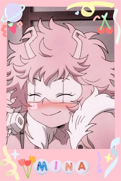 Maybe you would like to learn more about one of these? #minaashido #ashido #mina #mha #polaroid #kawaii #cute # ...