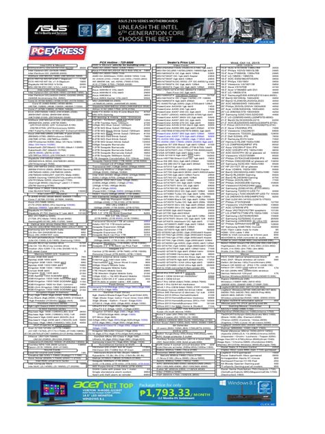 Dear viewer in this video we learn how to create price list format in excel with gst calculation, this template very helpful for sales persons/firms, with. Pc Express Price List