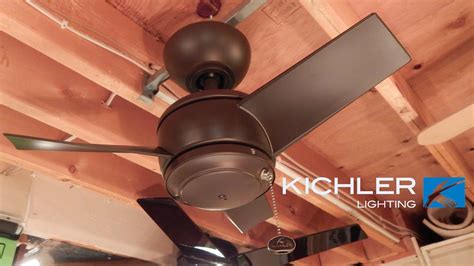 Kichler circolo ii 300205ni cieling fan. Kichler Yur Ceiling Fan - YouTube