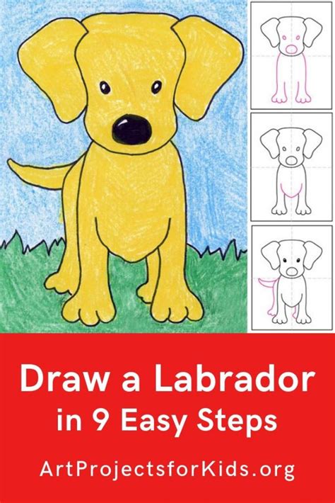 Halloween art art for kids hub holiday art drawings halloween art projects homeschool art drawing for kids halloween art lessons art classroom. How to Draw a Labrador Dog · Art Projects for Kids | Dog ...