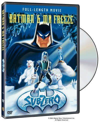 Frío secuestra a batgirl en un plan diabólicamente gélido para salvar a su querida esposa. Batman & Mr. Freeze: SubZero (Video 1998) - IMDb