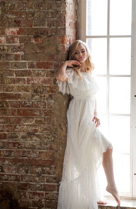 We have a gorgeous selection of boho inspired wedding dresses available in store. Barefoot boho wedding. | Vintage boho wedding, Boho ...