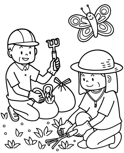 Print and color these fun pictures. صفحة تلوين نباتات الزرع - ربيع