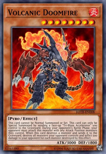 Sometimes though, you want a different kind of deck. Volcanic Doomfire | Decks and Tips | YuGiOh! Duel Links ...