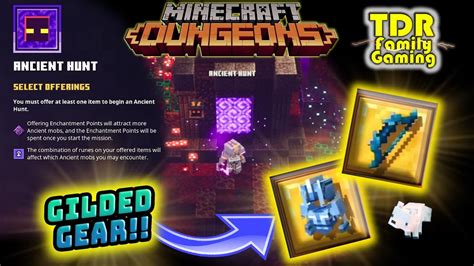 Minecraft dungeons ancient hunts runes. ANCIENT HUNTS FREE UPDATE for Minecraft Dungeons "Flames ...