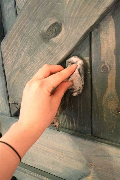 Before you begin painting, you must remove and cover any furniture with plastic. color washing paint technique, wood grain still shows ...