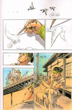 It is a visually stunning love letter to the most famous art museum in the world, the louvre, as well as the manga. Araki Hirohiko - Rohan au Louvre | 露伴, 90年代 アニメ, ジョジョ