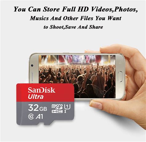Sd cards offer up to 4gb data capacity, while sdhc cards offer up to 32gb. SanDisk 32GB Memory Card Micro SD Card Flash TF Card ...