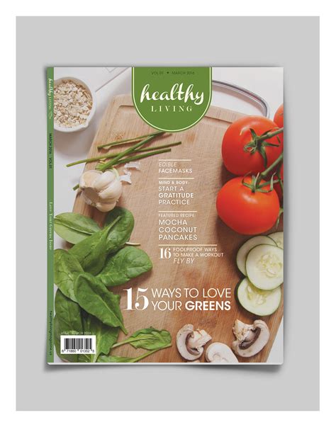 Healthy Living Magazine Rebrand on Behance