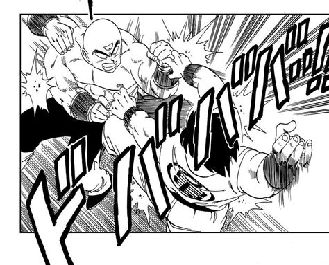Yamcha thinks he has won after he uses his wolf fang fist, but goku is able to get up. Image - Tien counters Yamchas Neo Wolf Fang Fist.jpg ...