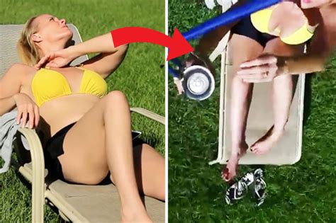 Daily updated videos of hot busty teen, latina, amateur & more. Drone delivers beer to sunbathing bikini babe and she ends ...