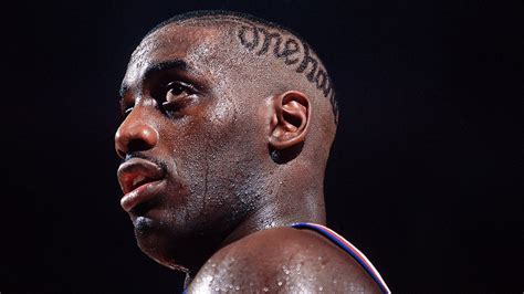 Anthony Mason was the gritty, tough player of past Knicks teams 
