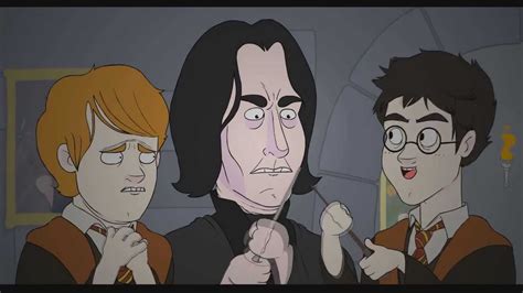 Tiene los ojos grises y el pelo rubio. Hairy Pooper (Harry Potter Cartoon) Spanish Fandub - YouTube