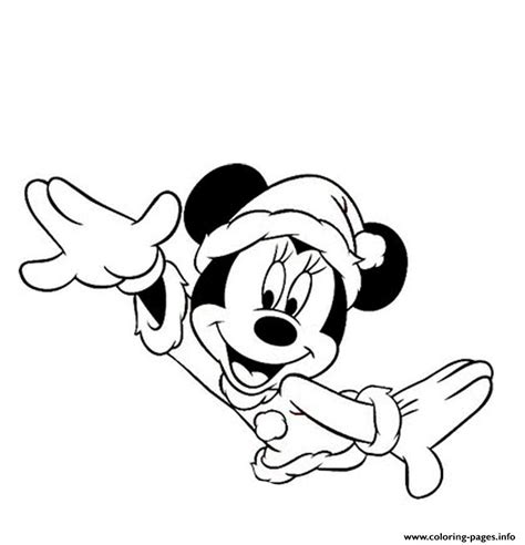 Printable coloring pages mickey mouse. Christmas Minnie Mouse Sf574 Coloring Pages Printable