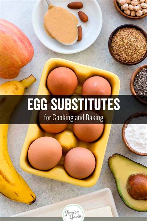 Applesauce is another good substitute for eggs in baking. Egg Substitutes for Cooking and Baking | Substitute for egg, Healthy baking substitutes, Egg ...