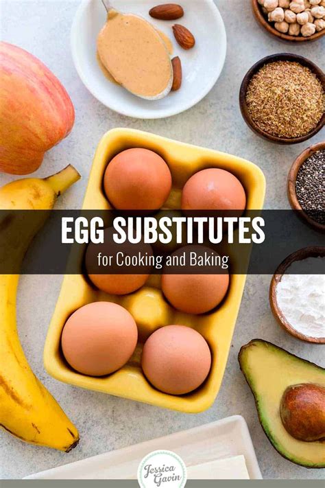 Egg Substitutes for Cooking and Baking - Jessica Gavin ...
