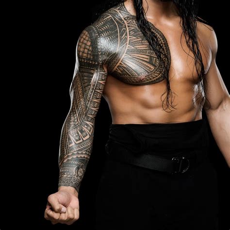 Roman reigns arm tattoo roman reigns tattoo page 2 truetattoos. Los 50 tatuajes más cool en la historia de WWE: adivina ...