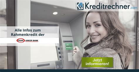 Deutsche bank rahmenkredit der rahmenkredit der deutschen bank wird mit dem slogan „spielraum für ihre wünsche beworben. OYAK ANKER Bank Rahmenkredit - Konditionen im Test