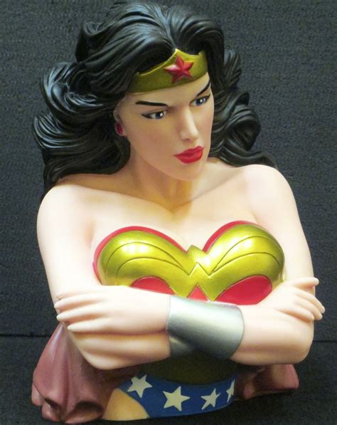 Check out his foot fetish project (soon) :thumb806491255: Wonder Woman Figurine Bank | Wonder woman, Superhero, Women