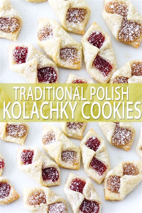 Butter (parkay) 3 egg yolks 1 sm. Kosicky Slovak Cookie Recipe : Polish Kolaczki Cookies, Cream Cheese Cookies [Video ... - It ...