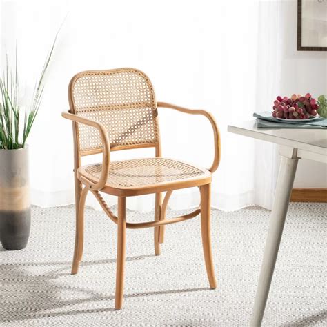 Beech dining chairs uke republic. Bayou Breeze Cane Arm Chair | Wayfair in 2020 | Cane ...