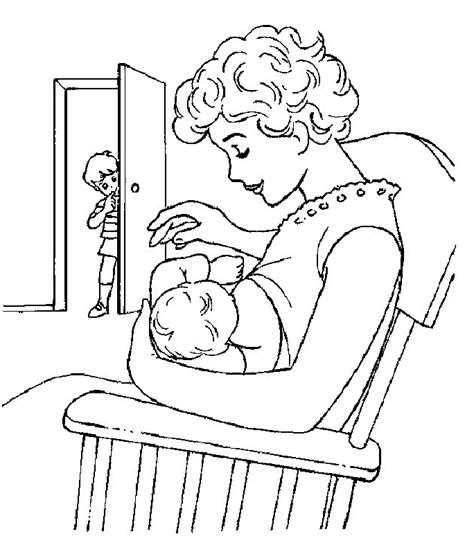 Baby spelen met een rammelaar. KonaBeun - zum ausdrucken ausmalbilder baby born - #11305