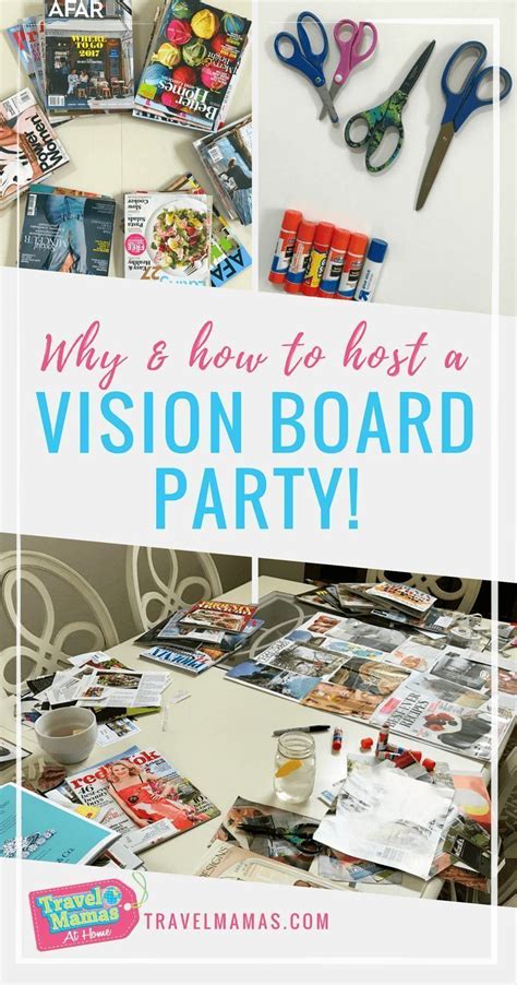 These are scary times for the girls who have no money, no work and no idea where it will come from. Vision Board Party Planning Tips for a Fun and ...