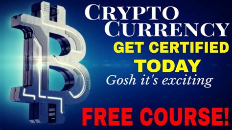 So, if combined, cryptocurrency generally means a secret system of money. GET CERTIFIED IN CRYPTOCURRENCY|THE FUTURE OF MONEY|FREE ...