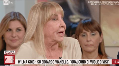 La donna era stata da poco ricoverata in. Wilma Goich a Storie Italiane rivela la gelosia della ...