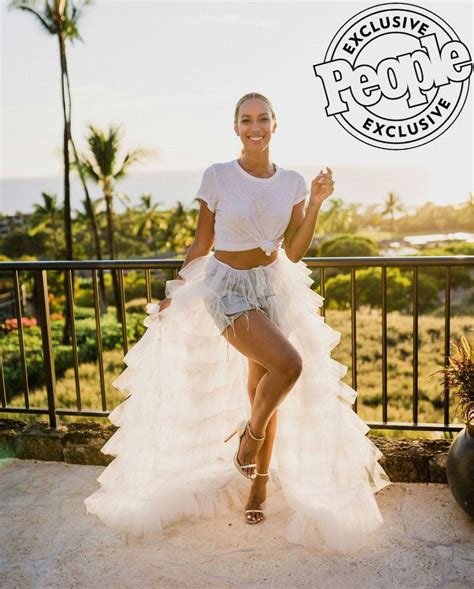 She wore her hair up, along with a delicate veil and flowers in her hair. Leona Lewis Celebrates Her Engagement with a Hawaiian ...