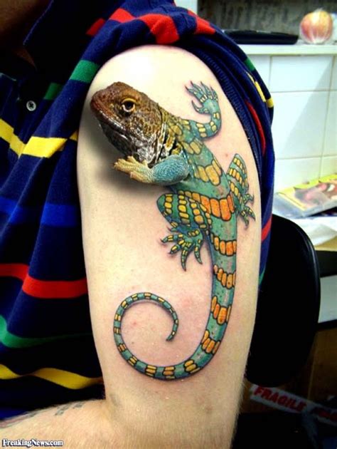 Our list gives you the most unique, interesting and amazing 3d tattoos to get inspiration from. perfect 3d tattoo - Google zoeken | Tatoeages, Huid