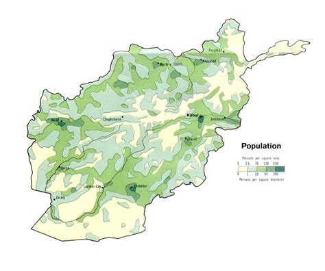 The population of afghanistan is around 37,466,414 as of 2021, which includes the roughly 3 million afghan citizens living as refugees in both pakistan and iran. Download Free World Population Maps