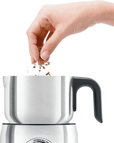 Maybe you would like to learn more about one of these? Breville BMF600XL Milk Café Steel Milk Frother - Nezmart