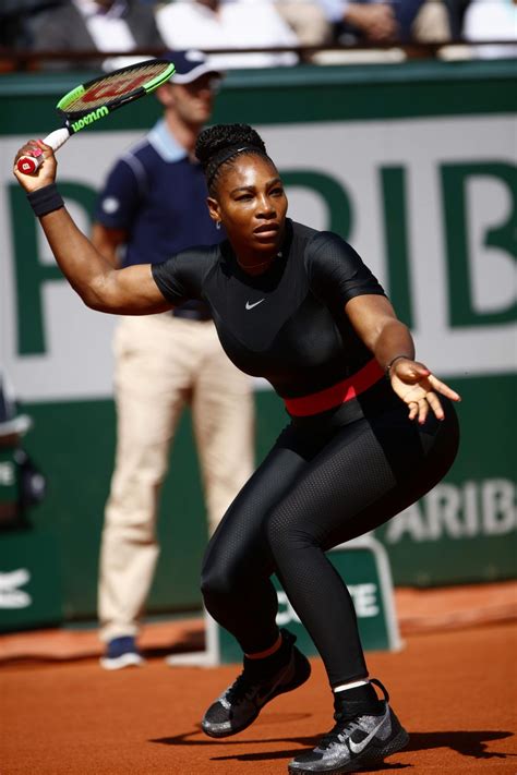 Sat out last year's french open after winning the u.s. SERENA WILLIAMS in Tights at French Open Tennis Tournament ...