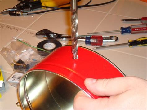 I've heard of 1 … Chickens: Homemade Cookie Tin Waterer Heater - The Second Half