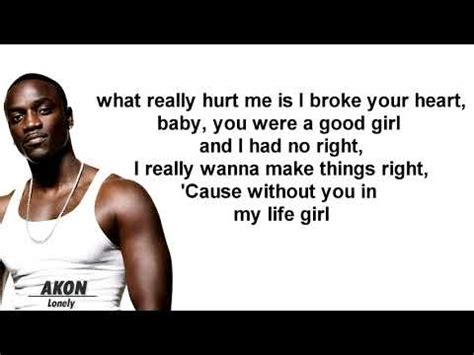 5.261 verkopen 5.261 verkopen | 5 van 5 sterren. Akon - Lonely Lyrics - YouTube