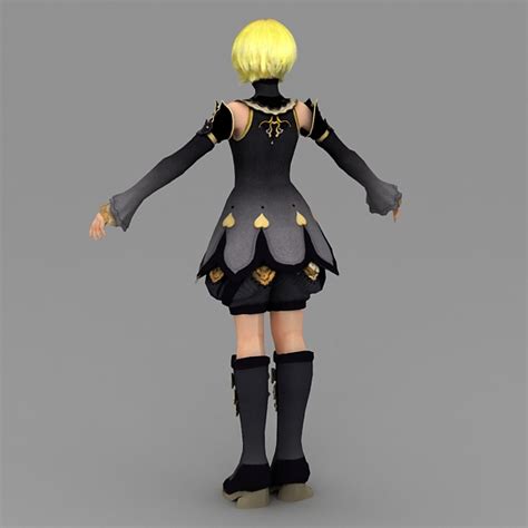 Maybe you would like to learn more about one of these? Blonde Anime Girl 3d model 3ds Max files free download ...