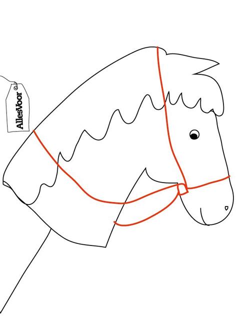 Paardenkop knutselen / paardenkop knutselen : Gebruik dit sjabloon bij je paarden-surprise! #AllesVoor # ...