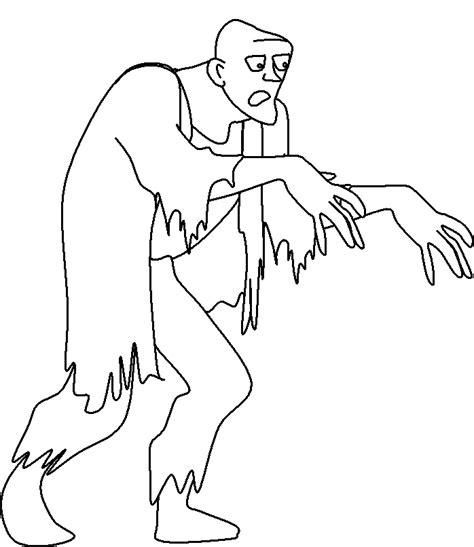 The official website for all things disney: Scary Zombie Coloring Pages - Coloring Home