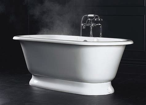 Sumptuous baths made from volcanic limestone. York Bathtub by Victoria and Albert - Traditional ...