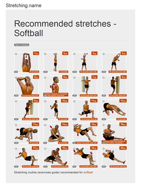 Download as pdf, txt or read online from scribd. softball-stretching-name.png 1,024×1,380 pixels | Softball ...