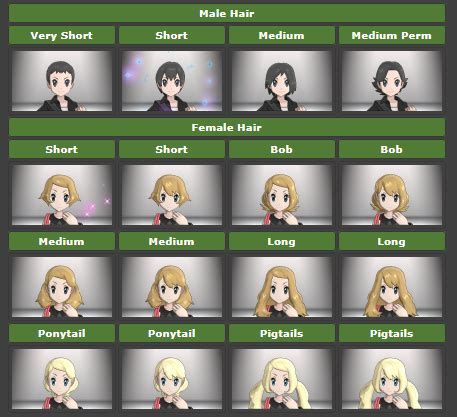Log in to add custom notes to this or any other game. Pokemon X Hairstyles Ponytail