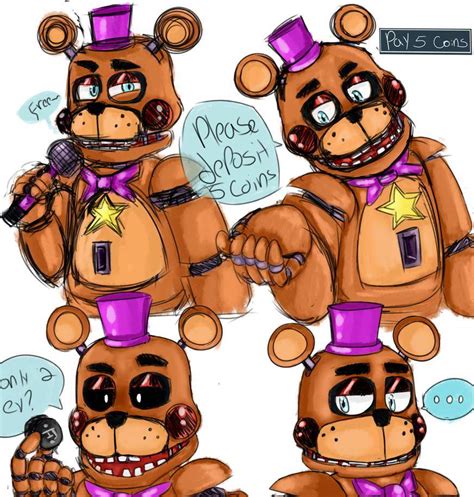 This franchise is so popular, we decided to get our readers a list of five nights at freddy's coloring sheets. Rockstar Freddy Sketches | Five Nights At Freddy's Amino